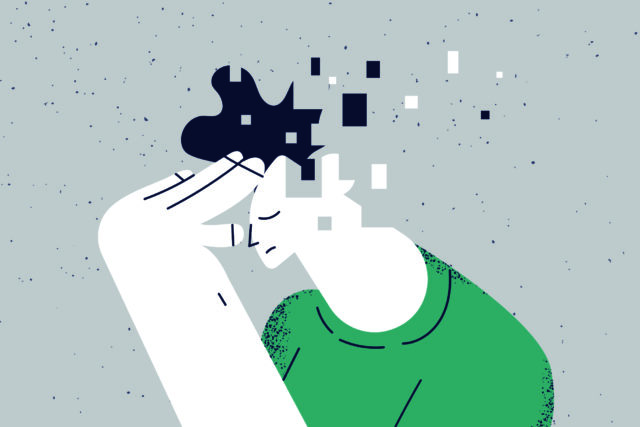 an image showing a lonely customer