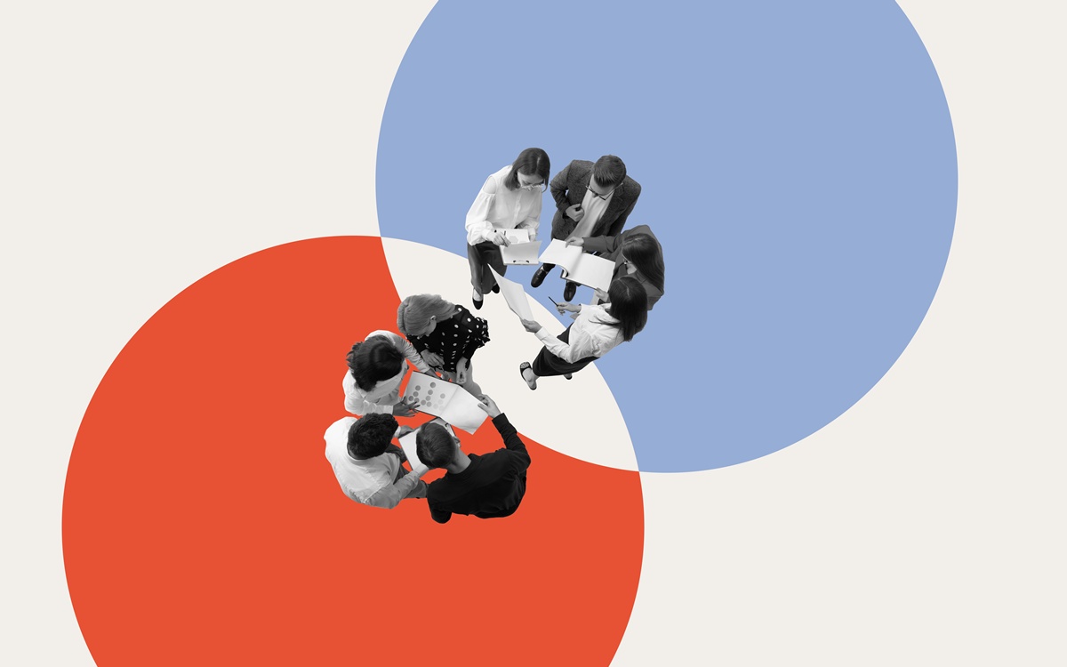 The image shows a representation of an acquisition.